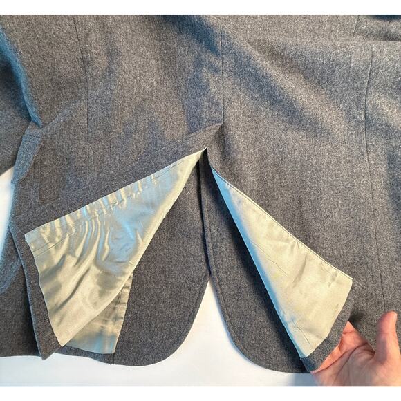 Pendleton Woolen Mills Men’s 42L Gray Virgin Wool Blazer Sport Coat Made in USA - Picture 16 of 16